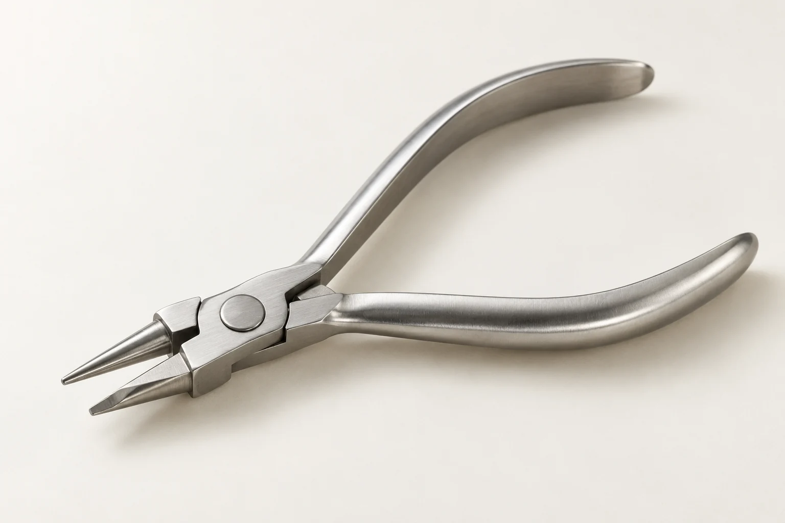 full-length orthodontic bird-beak plier